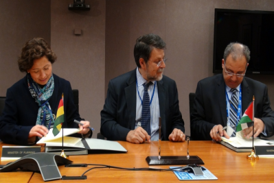 Bolivia - Palestina Delegations